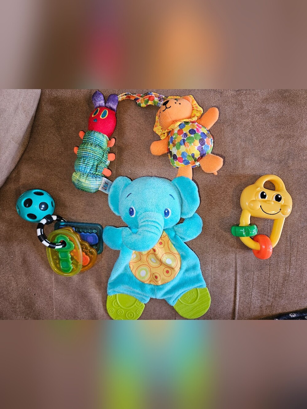 Infant Lot Of 5 Sensory Toys
